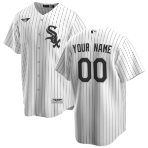 Chicago White Sox CJP Apparel Youth Home  Custom Jersey - White