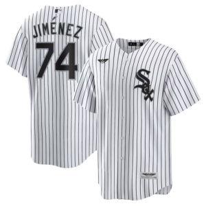Eloy Jimenez Chicago White Sox CJP Apparel Home  Player Name Jersey - White