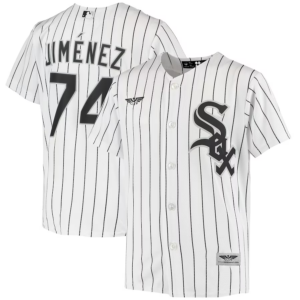 Eloy Jimenez Chicago White Sox CJP Apparel Youth Alternate  Player Jersey - White