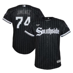 Eloy Jimenez Chicago White Sox CJP Apparel Youth City Connect  Player Jersey - Black