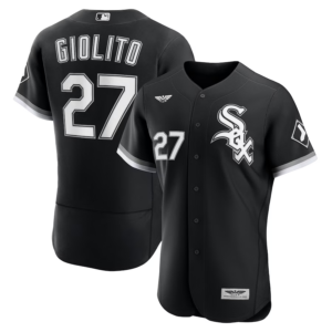 Lucas Giolito Chicago White Sox CJP Apparel Alternate Pro Player Jersey - Black