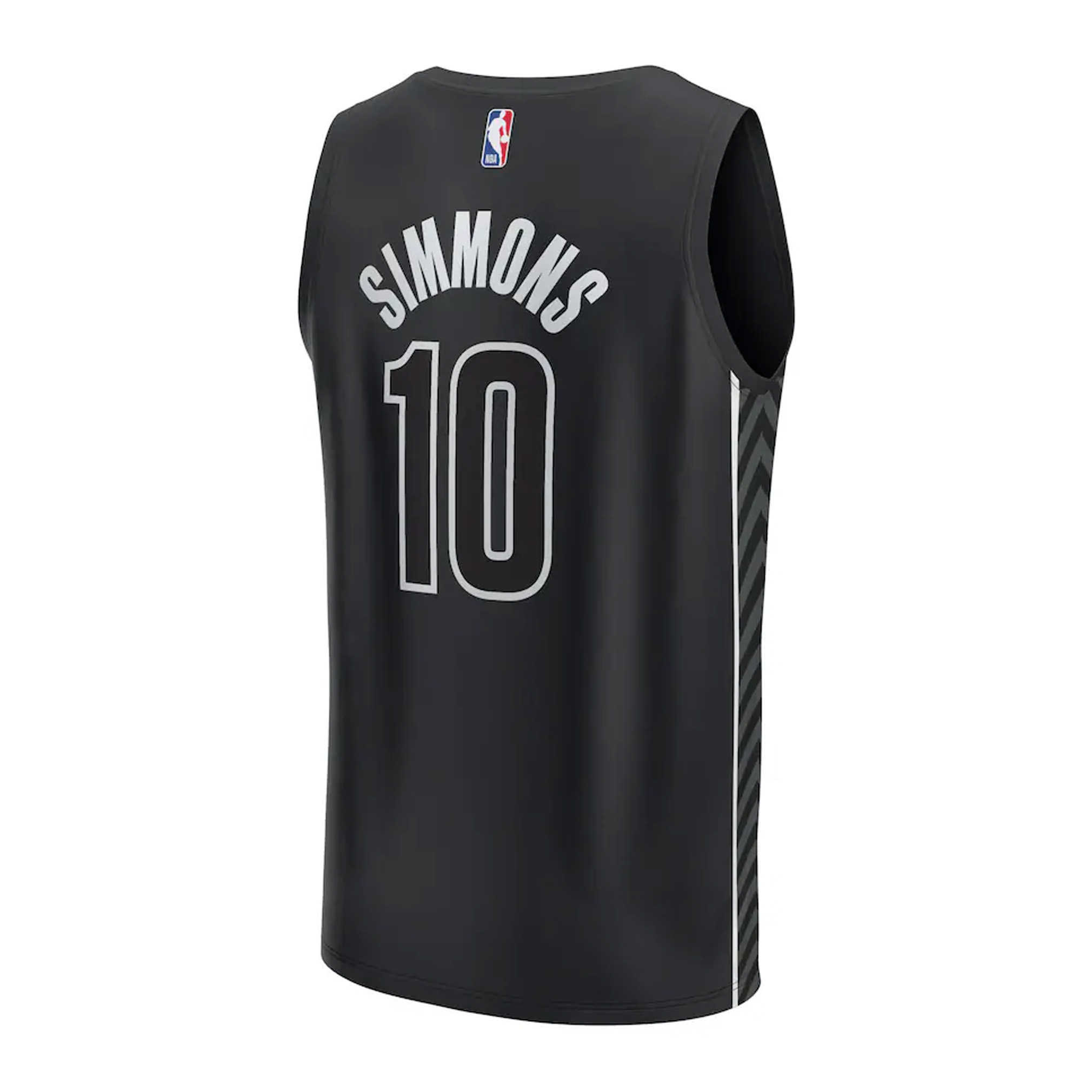 Ben Simmons Brooklyn Nets Fanatics Pro Fast Break New Player Jersey - Statement Edition - Black bck