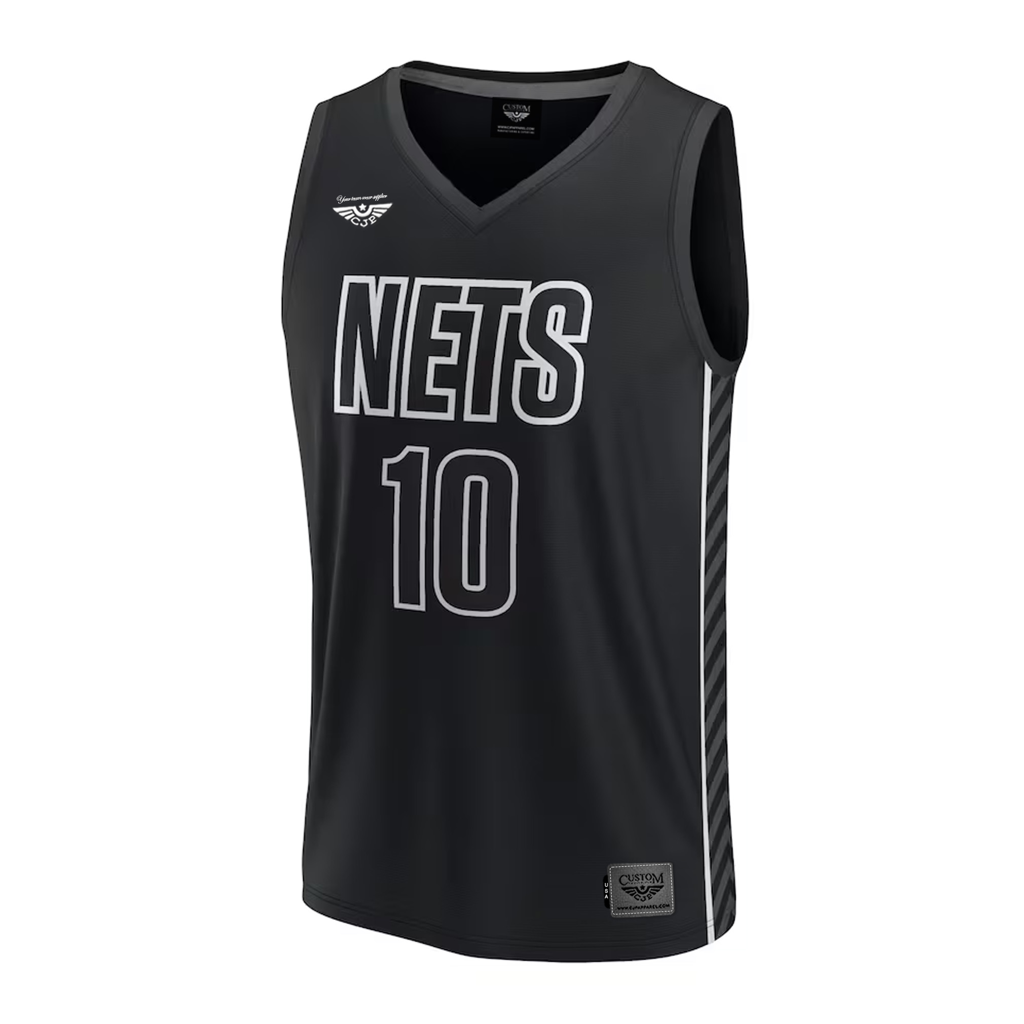 Ben Simmons Brooklyn Nets Fanatics Pro Fast Break New Player Jersey - Statement Edition - Black front