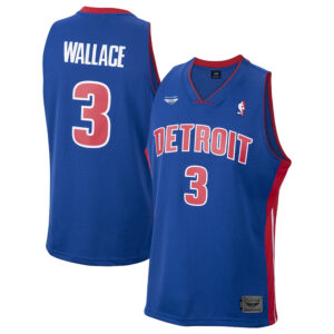 "Ben Wallace Detroit Pistons CJP Classic Swingman Jersey - Royal"