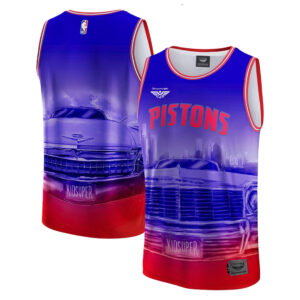 Detroit Pistons CJP Studios by Fanatics Unisex Hometown Jersey - Red