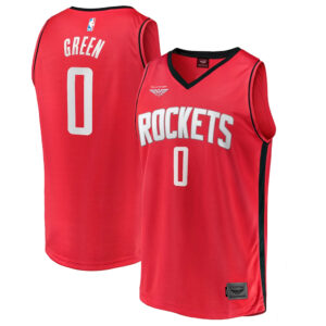Jalen Green Houston Rockets CJP 2021 NBA Draft First Round Pick Fast Break  Jersey - Icon Edition
