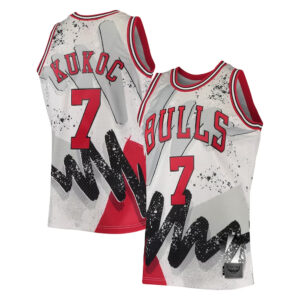 Toni Kukoc Chicago Bulls 1995/96 CJP Hardwood Classics Hyper Hoops Swingman Jersey - White