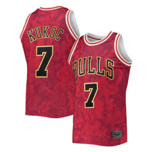 Toni Kukoc Chicago Bulls CJP Lunar New Year 1997-98 Hardwood Classics Swingman Jersey - Red