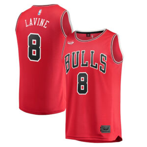 Zach LaVine Chicago Bulls Icon Edition CJP Fast Break  Jersey - Red