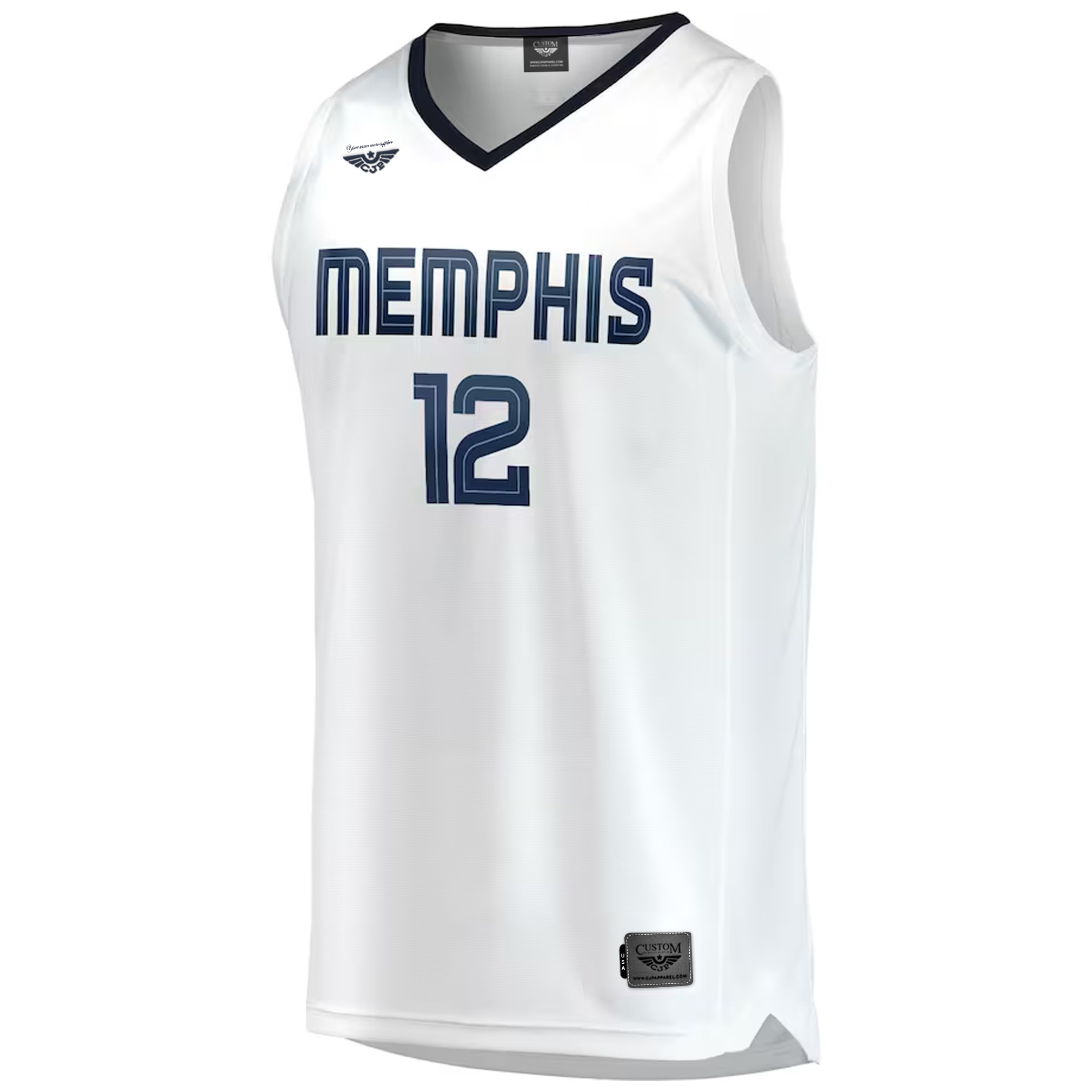 Ja Morant Memphis Grizzlies Fanatics Pro Fast Break New Player Jersey - Association Edition - White front