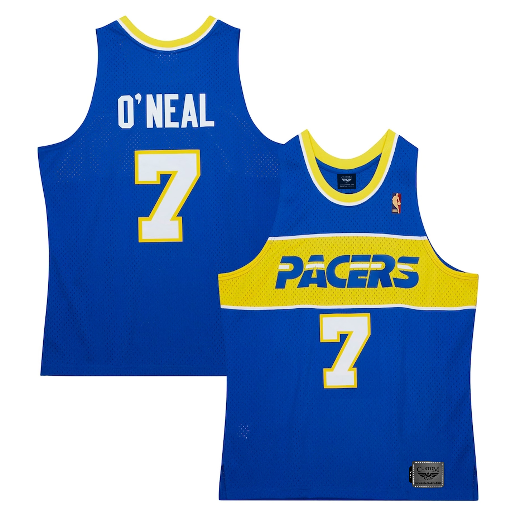 Jermaine O'Neal Indiana Pacers Mitchell & Ness Hardwood Classics Swingman Jersey - Royal both