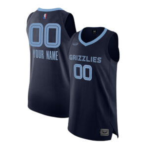 Memphis Grizzlies CJP Women's 2021/22 Diamond Pro Custom Jersey - Icon Edition - Navy