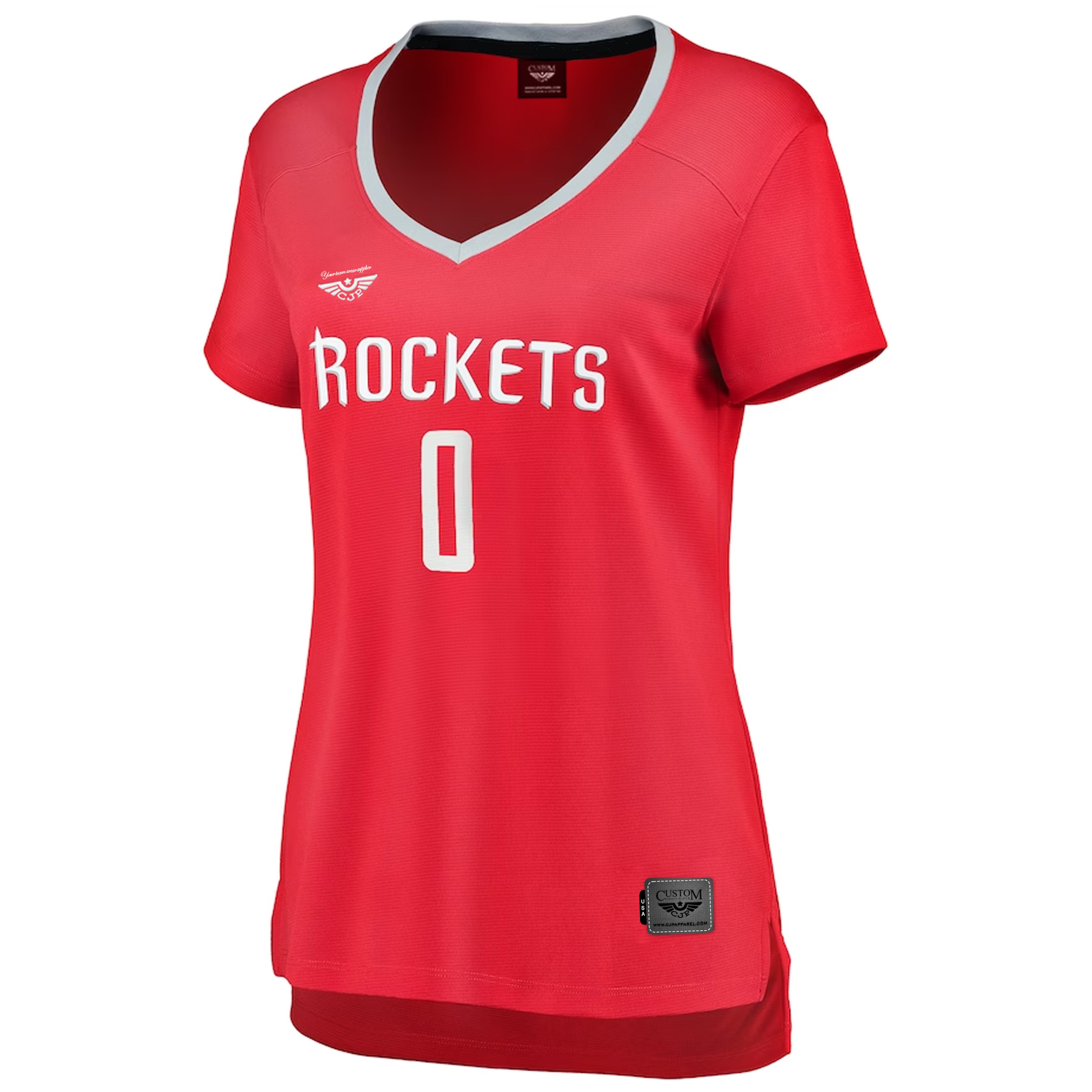 Russell Westbrook Houston Rockets Fanatics Pro Women's Fast Break New Jersey Red - Icon Edition front