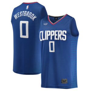 Russell Westbrook LA Clippers CJP Fast Break Player Jersey - Icon Edition - Royal
