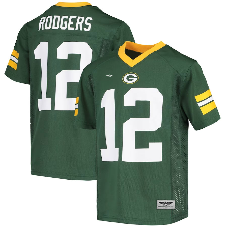Aaron-Rodgers-Green-Bay-Packers-CJP-Apparel-New-Player-Jersey---Green
