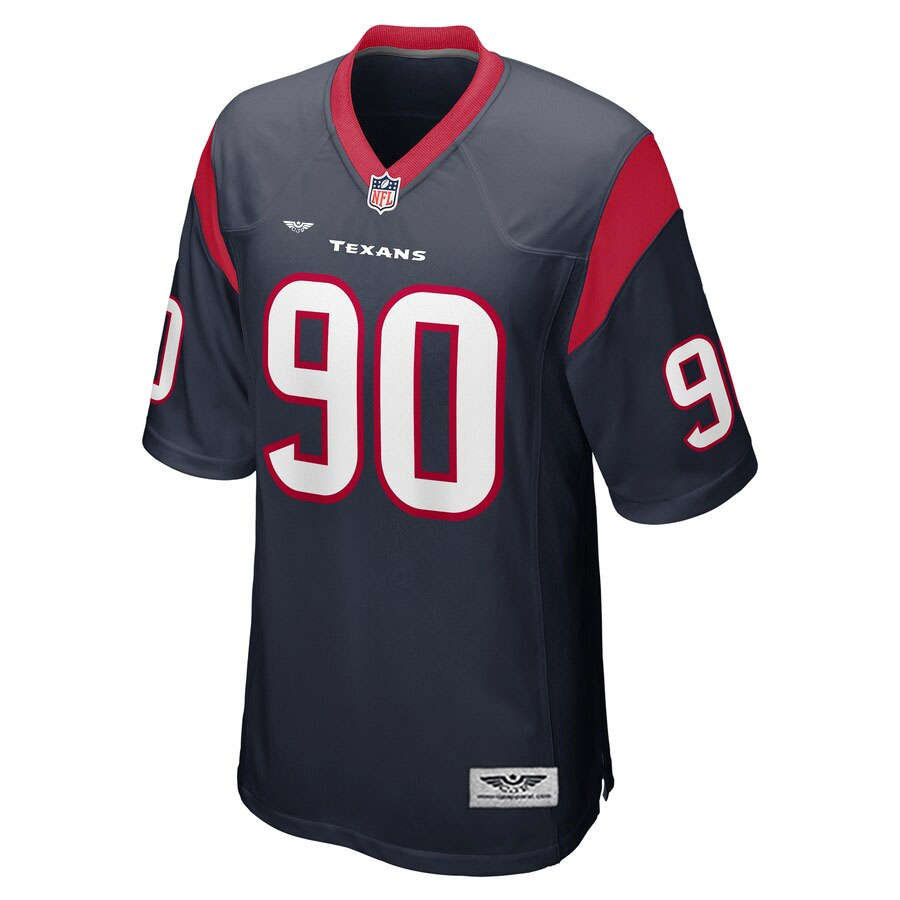 Ali-Gaye-Houston-Texans-CJP-Apparel-Team-Game-Jersey---Navy.Furent-Viwe