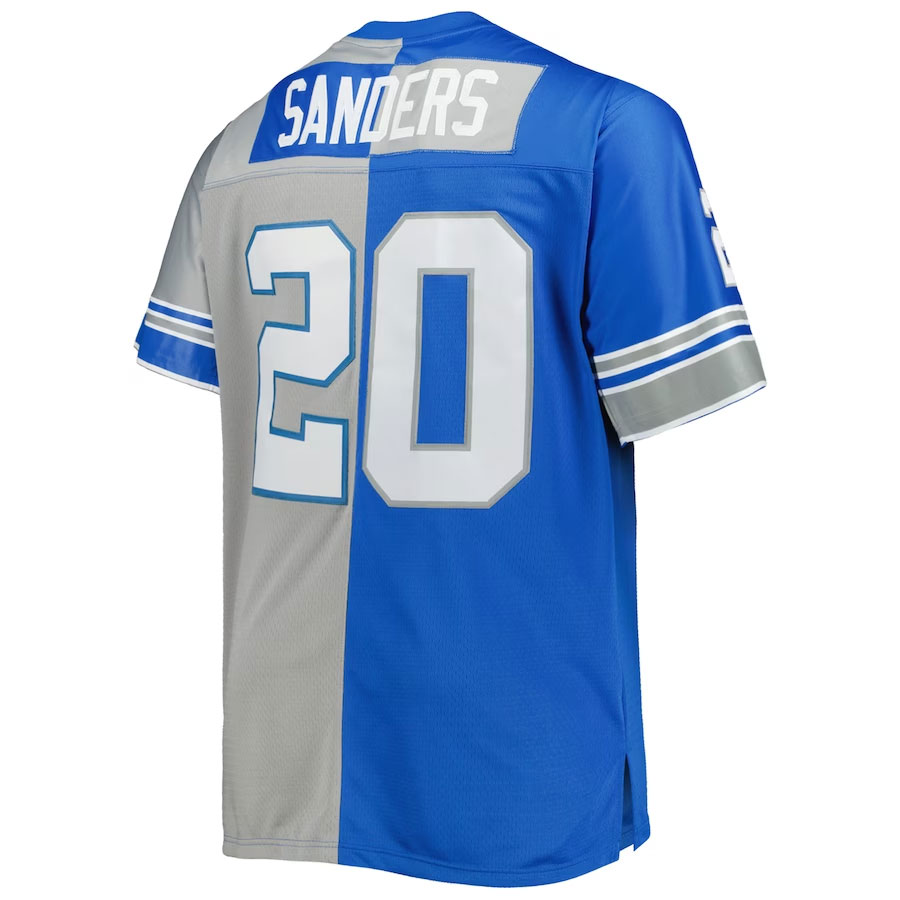 Barry-Sanders-Detroit-Lions-Mitchell-&-Ness-Big-&-Tall-Split-Legacy-Retired-Player-New-Jersey---BlueSilver.Back-Viwe
