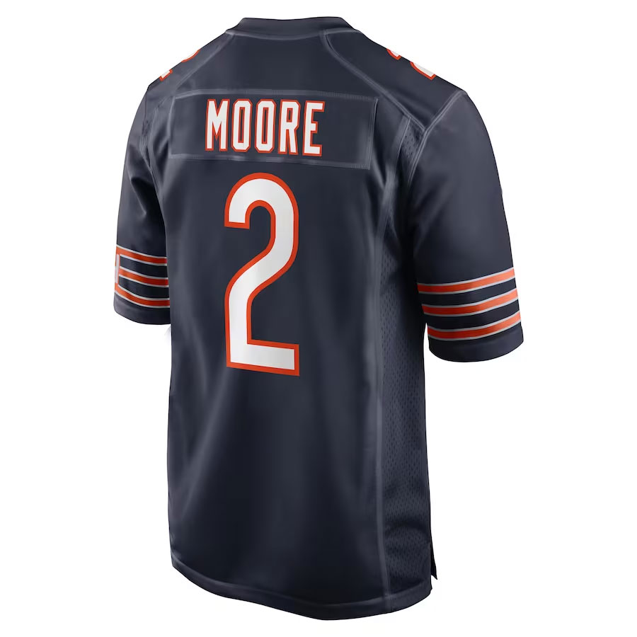 D-J--Moore-Chicago-Bears-CJP-Apparel-Team-Color-Game-Jersey---Navy.Back-Viwe