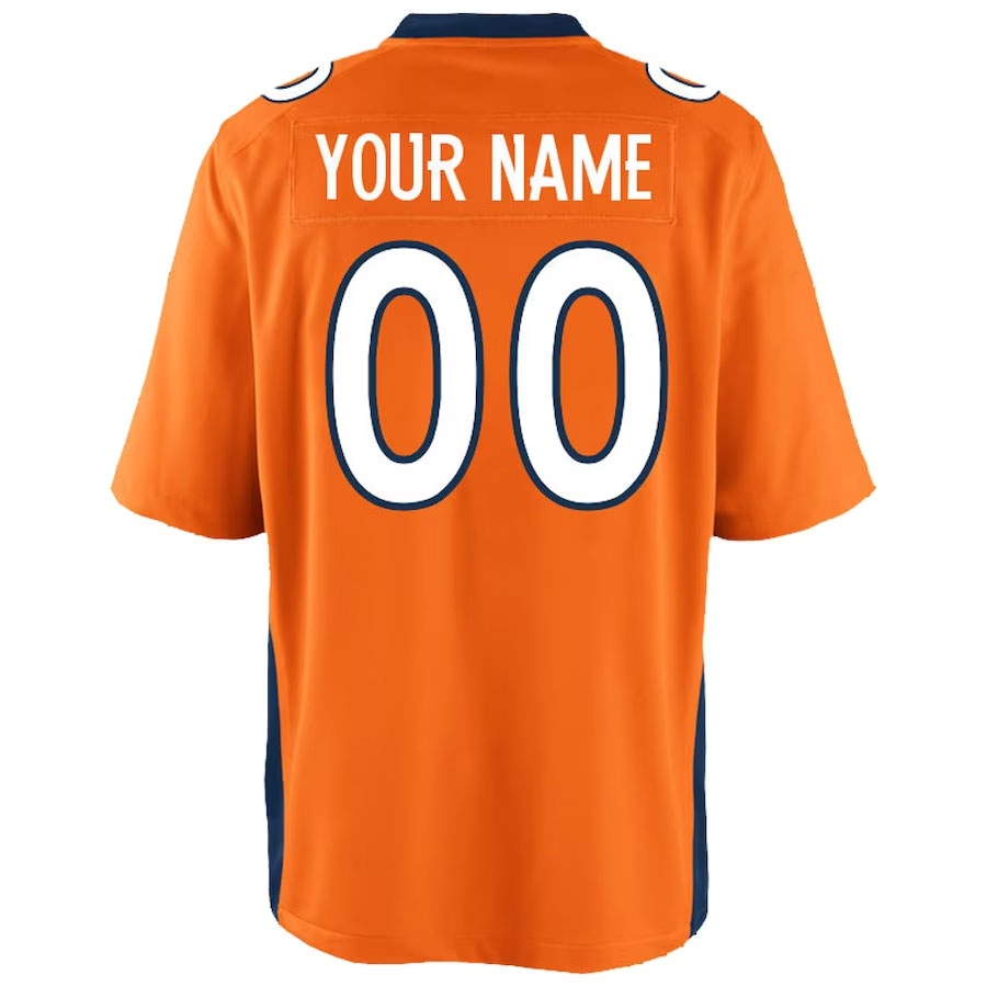 Denver-Broncos-CJP-Apparel-Custom-Game-Jersey---Orange.Back-Viwe