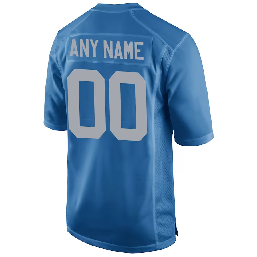 Detroit-Lions-CJP-Apparel-Throwback-Custom-Game-Jersey---Blue.Back-Viwe