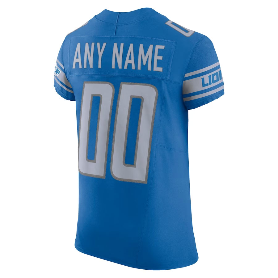 Detroit-Lions-CJP-Apparel-Vapor-F-U-S-E-Elite-Custom-Jersey---Blue.Back-Viwe