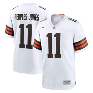 Donovan Peoples-Jones Cleveland Browns CJP Apparel Game Jersey - White