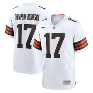 Dorian Thompson-Robinson Cleveland Browns CJP Apparel Game Jersey - White