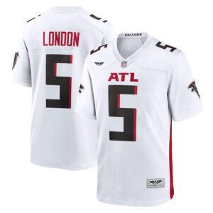 Drake London Atlanta Falcons CJP Apparel Away Game Player Jersey - White