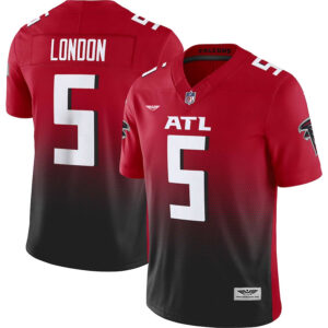 Drake London Atlanta Falcons CJP Apparel Vapor F.U.S.E. Limited Jersey - Red