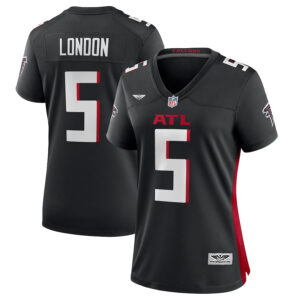 Drake London Atlanta Falcons CJP Apparel Women's Player Game Jersey - Black