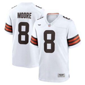 Elijah Moore Cleveland Browns CJP Apparel Team Game Jersey - White
