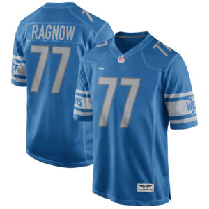 Frank Ragnow Detroit Lions CJP Apparel Game Jersey - Blue