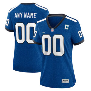 Indianapolis Colts CJP Apparel Women's Indiana Nights Alternate Custom Game Jersey - Royal