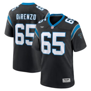 J.D. DiRenzo Carolina Panthers CJP Apparel Game Jersey - Black
