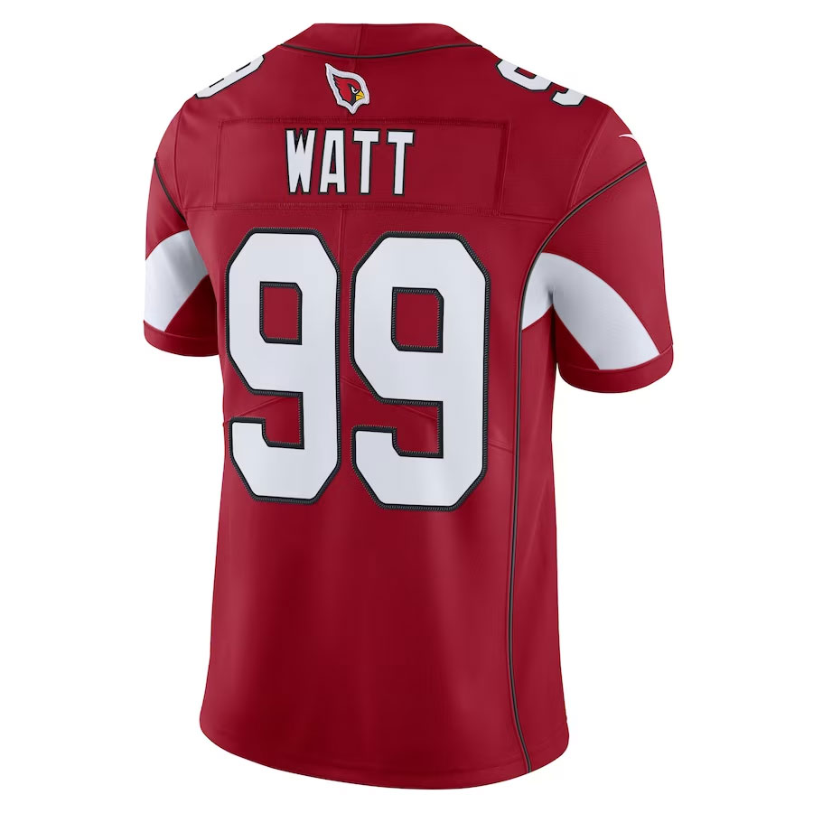 J-J-Watt-Arizona-Cardinals-CJP-Apparel-Vapor-Limited-Jersey---Cardinal-Back-viwe