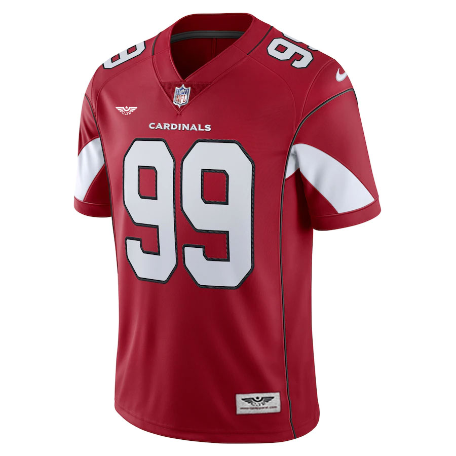 J-J-Watt-Arizona-Cardinals-CJP-Apparel-Vapor-Limited-Jersey---Cardinal-Furent-Viwe