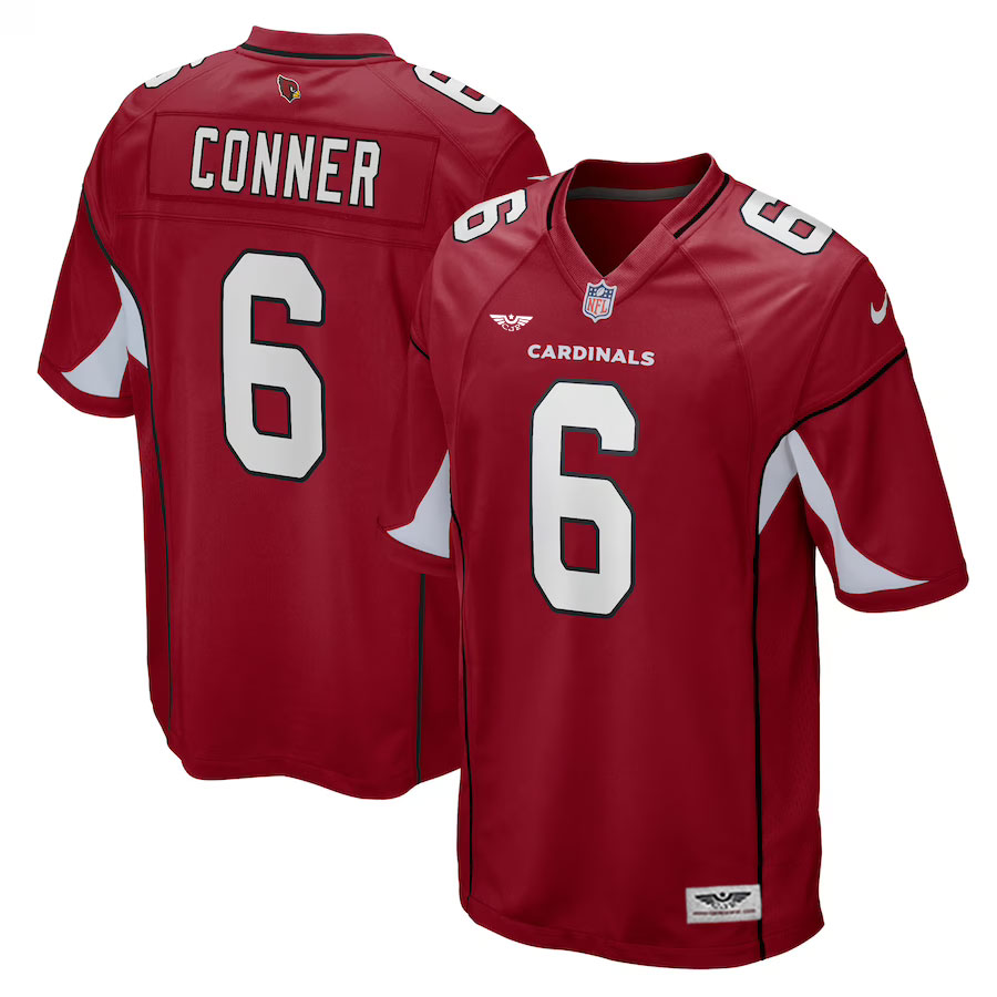 James-Conner-Arizona-Cardinals-CJP-Apparel-Game-Jersey---Cardinal