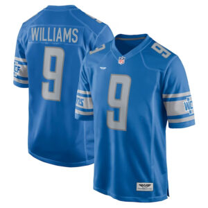 Jameson Williams Detroit Lions CJP Apparel Player Game Jersey - Blue