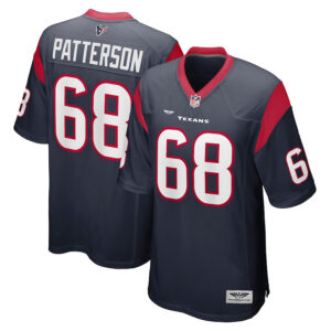 Jarrett Patterson Houston Texans CJP Apparel Team Game Jersey - Navy