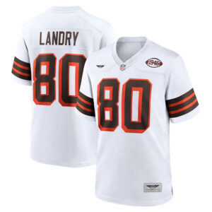 Jarvis Landry Cleveland Browns CJP Apparel 1946 Collection Alternate Game Jersey - White