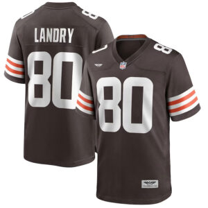 Jarvis Landry Cleveland Browns CJP Apparel Game Player Jersey - Brown