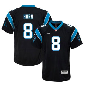 Jaycee Horn Carolina Panthers CJP Apparel Game Jersey - Black