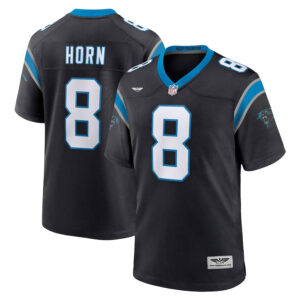 Jaycee Horn Carolina Panthers CJP Apparel Game Jersey - Black
