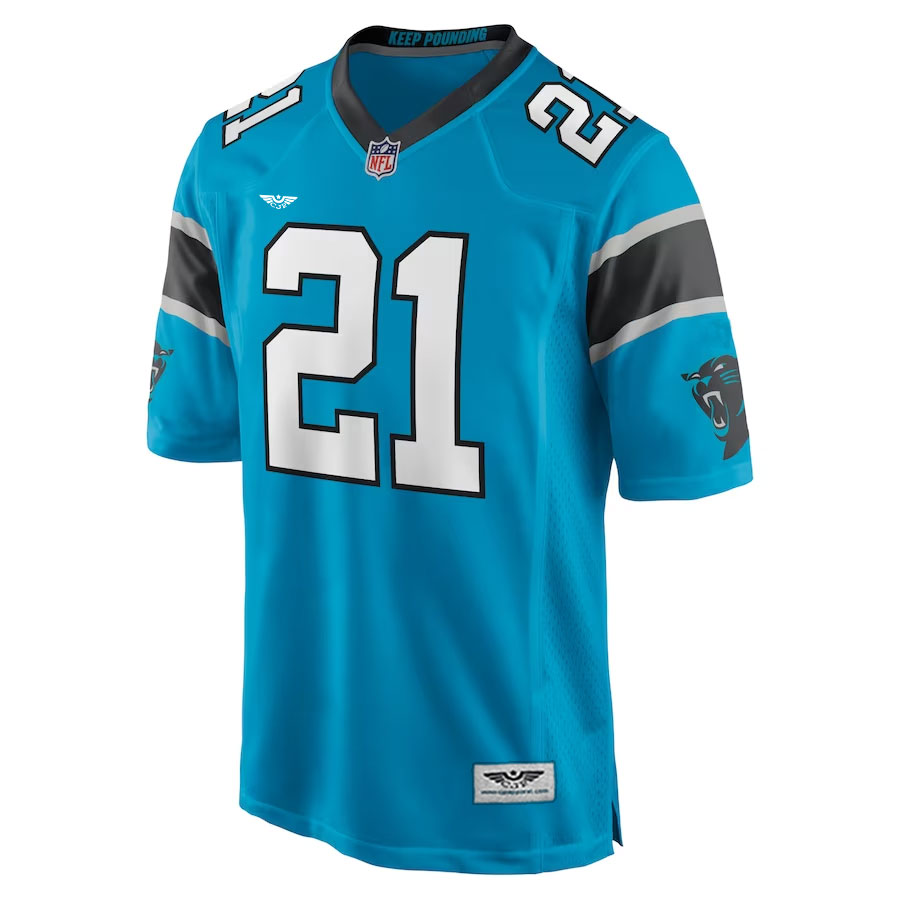 Jeremy-Chinn-Carolina-Panthers-CJP-Apparel-Game-Jersey---Blue.Furent-Viwe