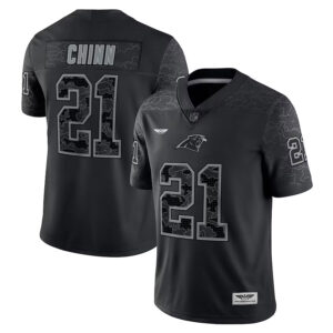 Jeremy Chinn Carolina Panthers CJP Apparel RFLCTV Limited Jersey - Black