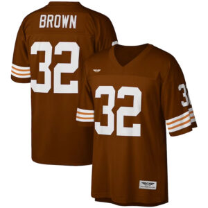 Jim Brown Cleveland Browns CJP Apparel Legacy  Jersey - Brown
