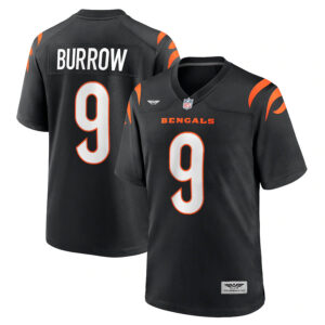 Joe Burrow Cincinnati Bengals  CJP Apparel Player Game Jersey - Black
