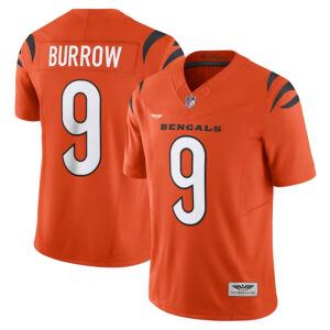 Joe Burrow Cincinnati Bengals  CJP Apparel Vapor F.U.S.E. Limited Jersey - Orange
