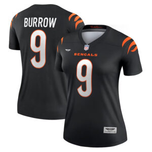 Joe Burrow Cincinnati Bengals  CJP Apparel Women's Legend Jersey - Black