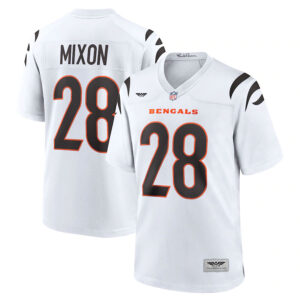 Joe Mixon Cincinnati Bengals  CJP Apparel Away Game Player Jersey - White